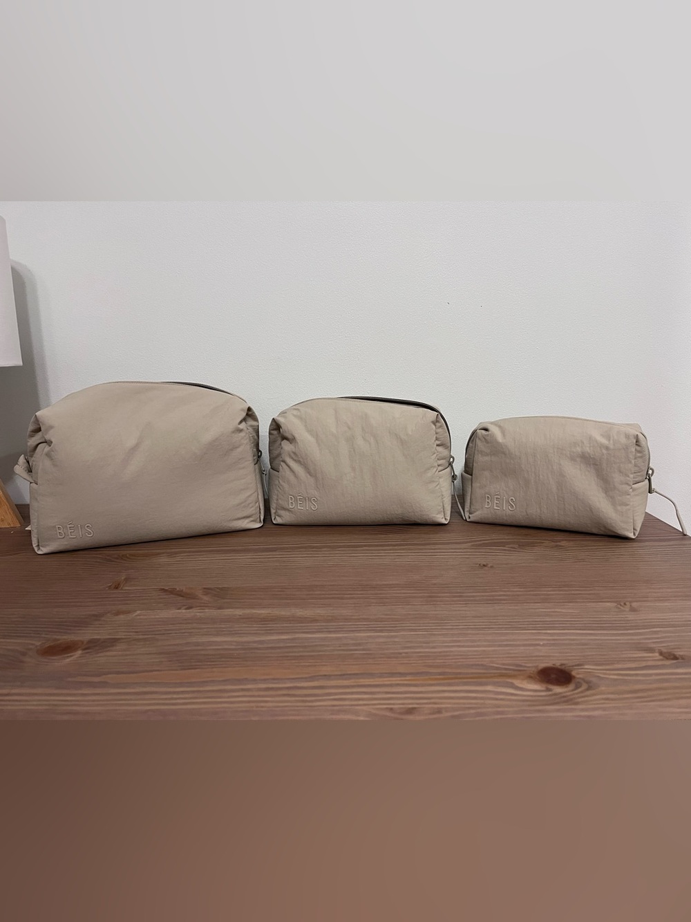 BEIS Air pouch set Oat